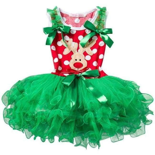 Planet Gates Christmas dress / 4T Baby Girl Christmas Santa Dress For Girls Winter Snowman Holiday Children Clothing Xmas Party Tulle Kids Costume