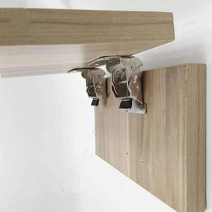 Planet Gates Chrome plating 90 Degrees Self-locking Folding hinge dining table lift support connection Cabinet Hinges Furniture Hardware Accessories