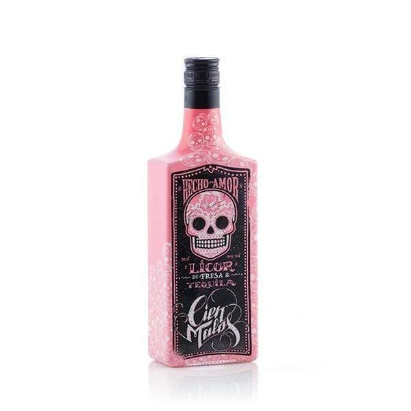 Cien Malos Tequila with Strawberry Liquor