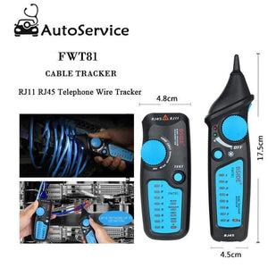 Circuit Breaker Finders Cable Tracker RJ45 RJ11 Telephone Wire Network LAN TV Electric Line Detector Finder Tester