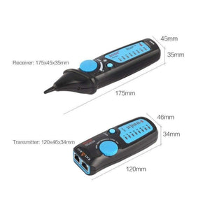 Circuit Breaker Finders Cable Tracker RJ45 RJ11 Telephone Wire Network LAN TV Electric Line Detector Finder Tester