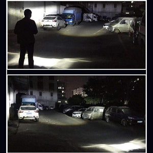 Planet Gates Circular 1PCS BAOBAO Car Headlight 30W LED Circular Square Work Lamp Fog Light Combo Beam Offroad Car Spotlight Night Driving Lighting