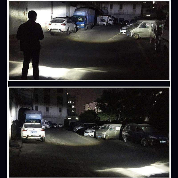 Planet Gates Circular 1PCS BAOBAO Car Headlight 30W LED Circular Square Work Lamp Fog Light Combo Beam Offroad Car Spotlight Night Driving Lighting