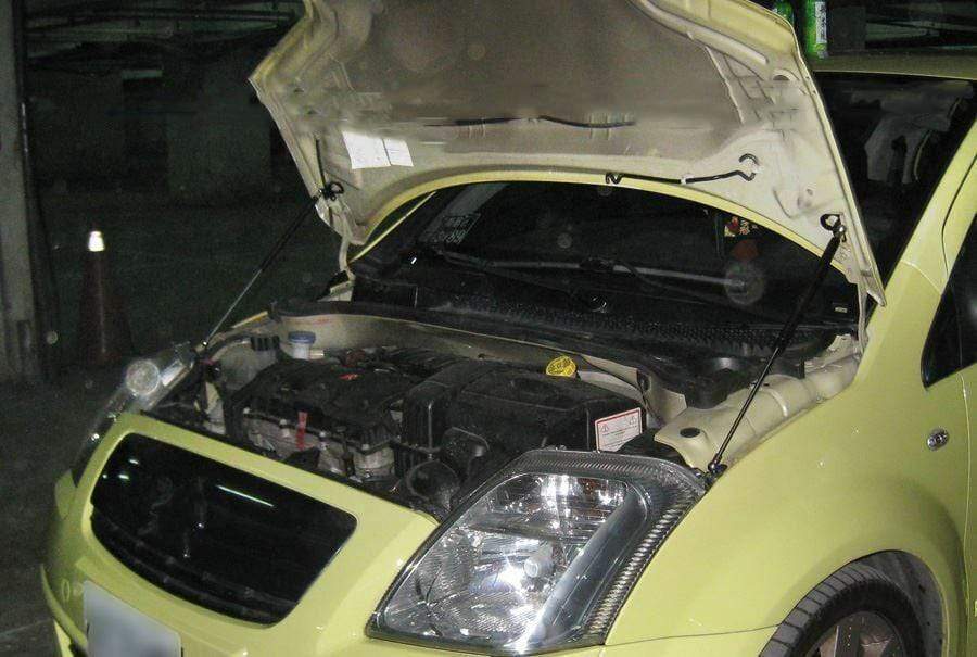 Planet Gates Citroen C2 2003-2009 Front Hood modify Gas Spring Carbon Fiber Lift Supports Struts Rod Shocks