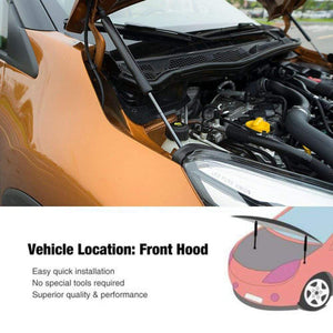 Planet Gates Citroen C2 2003-2009 Front Hood modify Gas Spring Carbon Fiber Lift Supports Struts Rod Shocks