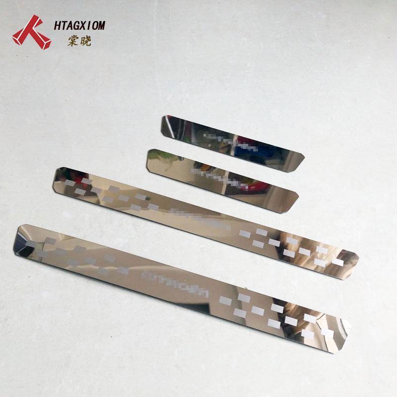 Planet Gates Citroen C3 Aircross 2017 2018 Stainless Steel Door Sill Strip Scuff Plate Pedal Car Styling Sticker Accessories 4 Pcs