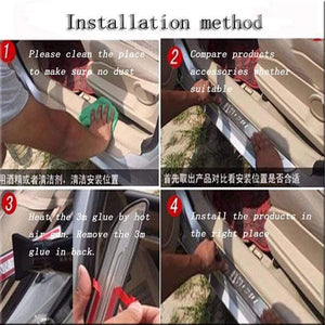 Planet Gates Citroen C3 Aircross 2017 2018 Stainless Steel Door Sill Strip Scuff Plate Pedal Car Styling Sticker Accessories 4 Pcs