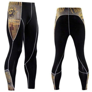 Planet Gates CK-3 / Asian size--S Long T Shirt+Pants Men's Morning Run Jogging Workout Compression Clothing Extreme Sports Gym Men's Tights MMA BJJ Tops