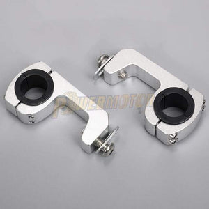 Planet Gates Clamps PowerMotor-Motorcycle Handguard Bracket Mounting Bracket Holder 22 / 28mm Handle Retrofit Bracket hand guard parts free shipping