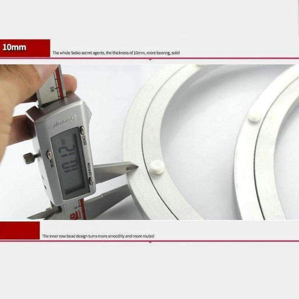 Planet Gates CLASSIC 6 inch 14cm Aluminum Lazy Susan swivel plate round turntable bearings Furniture Hardware