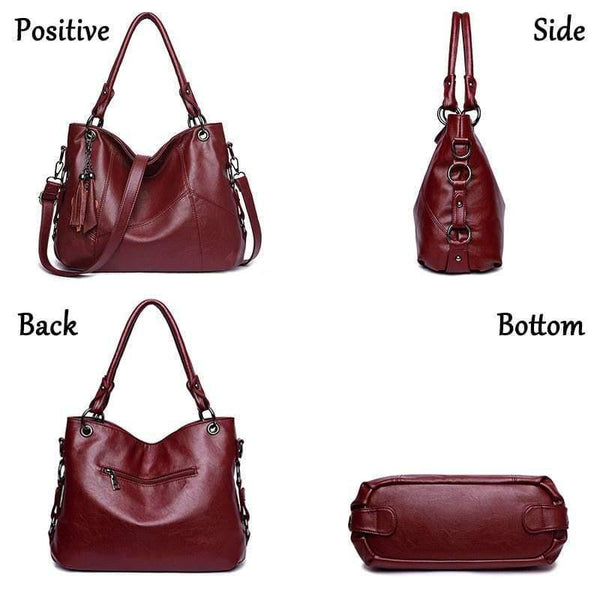 Classic Brand Tassel Ladies Hand Bags For Women Designer Handbags High Quality Leather