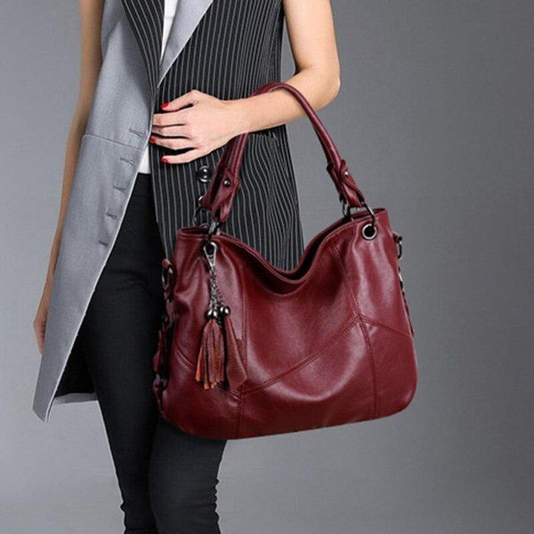 Classic Brand Tassel Ladies Hand Bags For Women Designer Handbags High Quality Leather