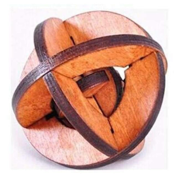 Planet Gates Classic IQ Wooden Puzzle Mind Brain Teasers Burr Puzzles Game Toys for Adults Children