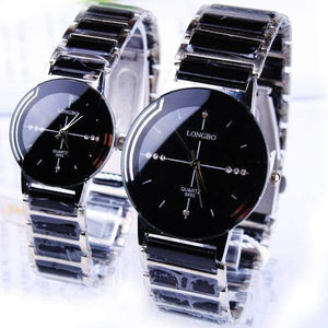 Planet Gates Classic quartz lovers watch ceramic watch waterproof gift Woman watch new LONGBO Men luxury Brand Wristwatches