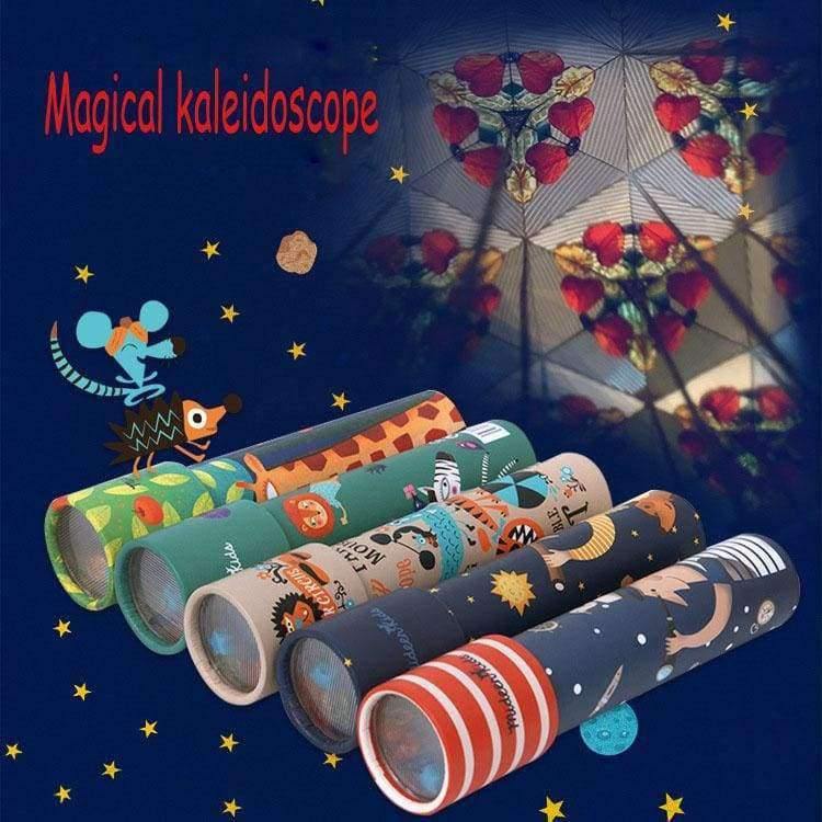 Planet Gates Classic Retro Children's Science Experiment Toy Kaleidoscope Puzzle Toys Parent-child Interaction