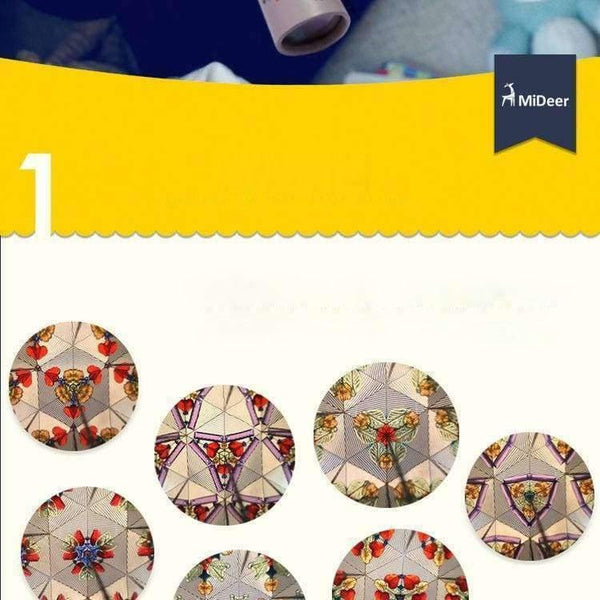 Planet Gates Classic Retro Children's Science Experiment Toy Kaleidoscope Puzzle Toys Parent-child Interaction