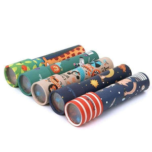 Planet Gates Classic Retro Children's Science Experiment Toy Kaleidoscope Puzzle Toys Parent-child Interaction