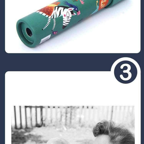 Planet Gates Classic Retro Children's Science Experiment Toy Kaleidoscope Puzzle Toys Parent-child Interaction