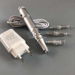 Planet Gates Classic Silver Tattoo   Machine Permanent Makeup Machine Beauty  MTS Eyebrow Pen With Cartridge Needles