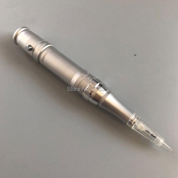 Planet Gates Classic Silver Tattoo   Machine Permanent Makeup Machine Beauty  MTS Eyebrow Pen With Cartridge Needles
