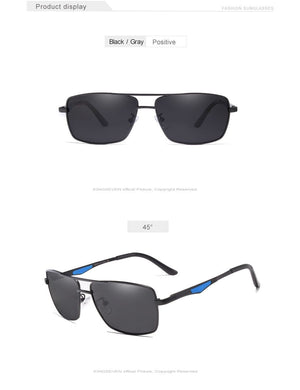 Planet Gates Classic Square Polarized Sunglasses Men's Driving Male Sun Glasses Eyewear UV Blocking Oculos N7906