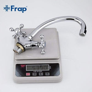 Planet Gates Classic Style Kitchen Faucet Cold and Hot Water Mixer Tap Double Handle Torneira Cozinha 360 Degree Rotation F4908