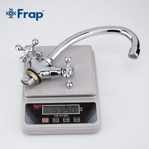 Planet Gates Classic Style Kitchen Faucet Cold and Hot Water Mixer Tap Double Handle Torneira Cozinha 360 Degree Rotation F4908