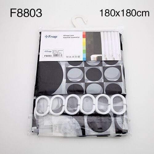 Planet Gates Clear 180*180cm 180*200cm PE Waterproof Shower Curtain European floral Bathroom Curtain Bath Curtain With hooks F8851