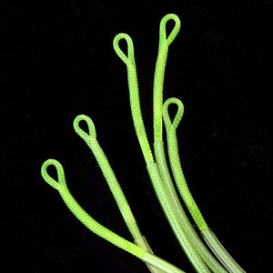 Planet Gates Clear 20lb Fly Loop 6 Pcs/Pack Braided Fly Leader Loop Connectors fly line Fly Fishing Loop