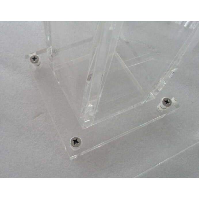 Planet Gates Clear acrylic podium clear acrylic furniture Hot Sell C Shape Acrylic Plexiglas .acrylic podium Pulpit Lectern With Shelf
