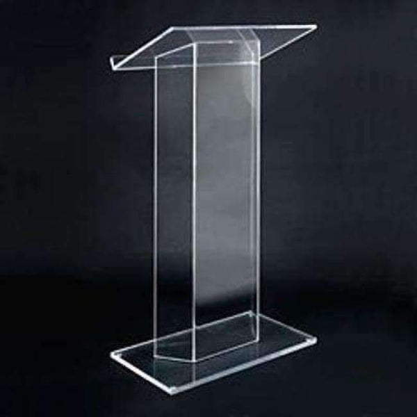 Planet Gates Clear acrylic podium clear acrylic furniture Hot Sell Simple solid custom led plexiglass podium lectern.acrylic podium