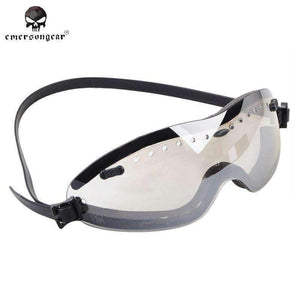 Planet Gates Clear Airsoft Tactical Military Outdoor Motorcycle Windproof BOOGIE Regulator Goggles Hunting Glasses Eyewear BLACK Clear