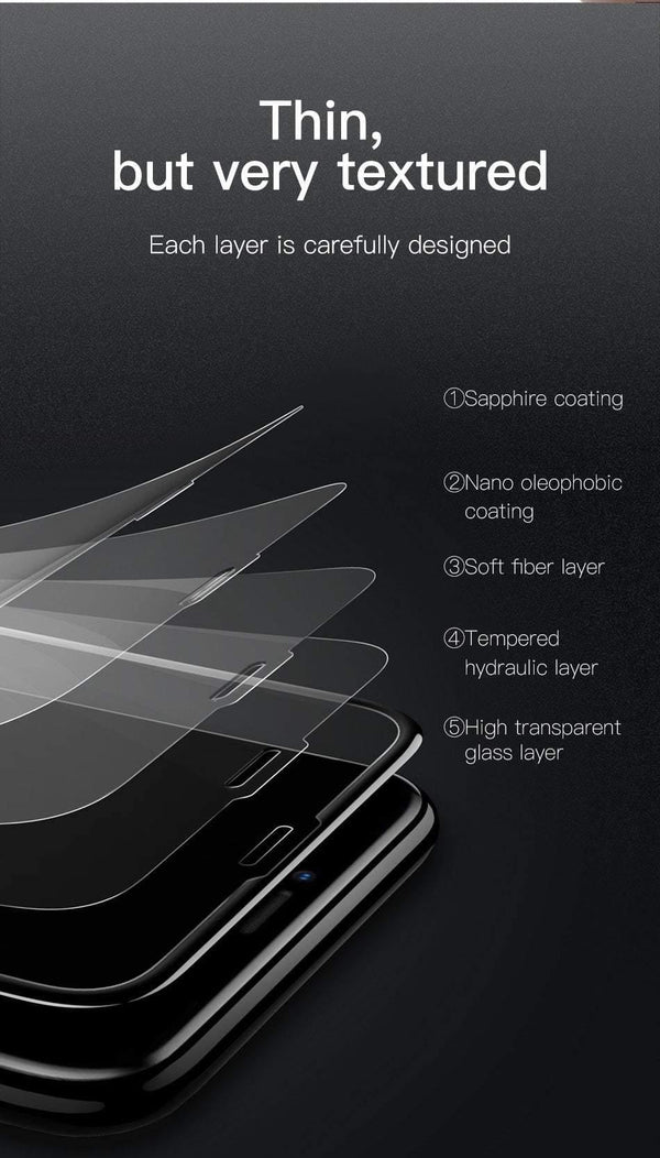 Planet Gates Clear Black / For iPhone Xr Baseus 0.23mm Anti-peep Screen Protector For iPhone Xs Max XR XS Tempered Glass Full Cover Privacy Protective Film For iPhoneX