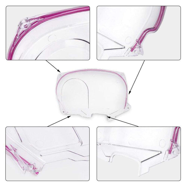 Planet Gates Clear Cam Gear Cover Timing Belt Pulley For Mitsubishi Lancer Evolution EVO 9 IX Mivec 4G63 JR6334