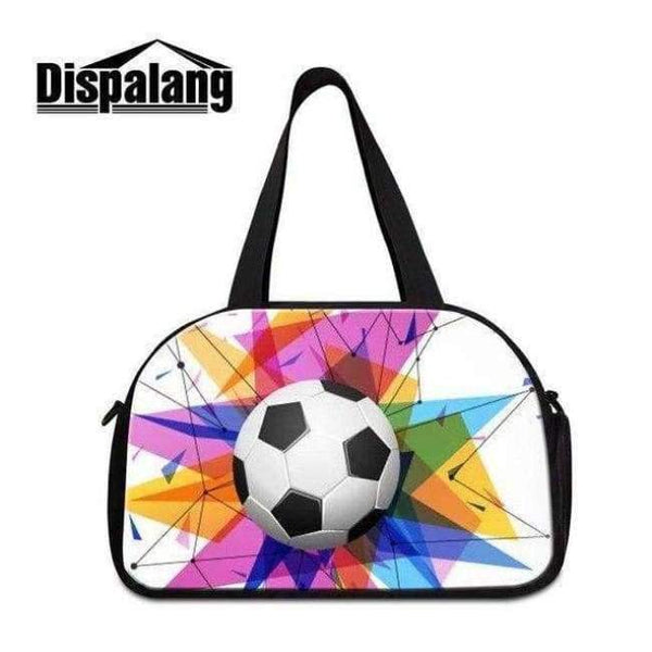 Planet Gates Clear Dispalang Overnight Duffle for Unisex Large Capacity Foldable Clothes Bag Sling Shoulder Multi Functional Luggage Footballl Logo