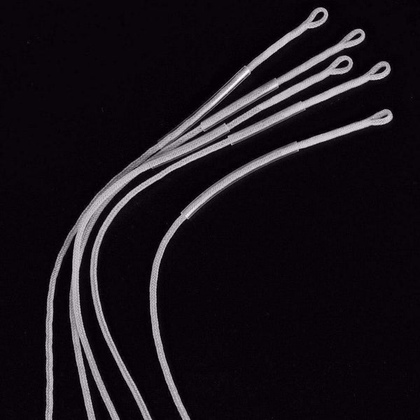 Planet Gates Clear Fly Loop 6 Pcs/Pack Fly Leader Loop 30lb Connectors for fly line Clear and Yellow Color Fly Fishing Loop