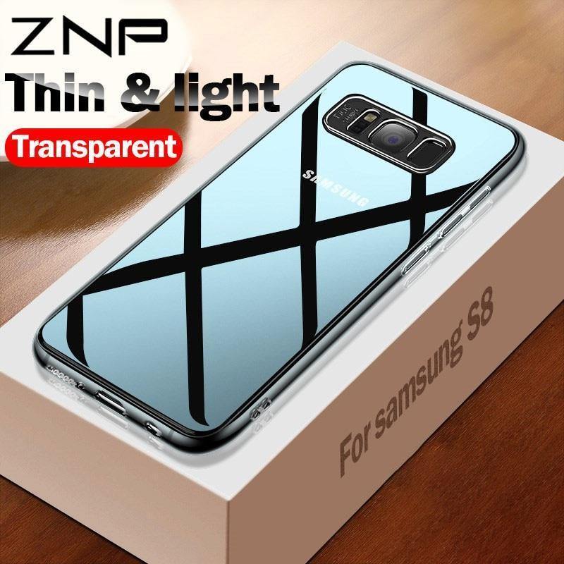 Planet Gates Clear / For Samsung S7 ZNP Ultra Thin Transparent Case For Samsung Galaxy S8 S9 Plus S10 Lite S7 Soft TPU Cover For Samsung Note 8 9 S7 Edge Phone Case