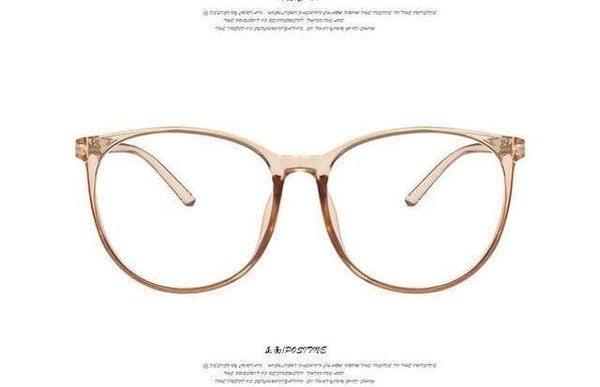 Planet Gates clear tea Blue Light Blocking Glasses Women Oversized Eyeglasses Anti Blue Light Computer Glasses Men Safety Eyewear Spectacle