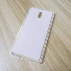 Planet Gates Clear TPU Silicone Cover For Nokia 3 Case Cover Coque For 3D Relief Drawing Soft TPU Coque For Nokia 3 Cover 5.0 Inches Mobile Phone Bag