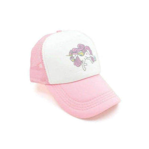 Planet Gates CLIMATE Women Girl Unicorn Luck Pink Mesh Summer Cool Caps new Youth Young Girl Pink Unicorn Cool Net Mesh Hat Caps Summer