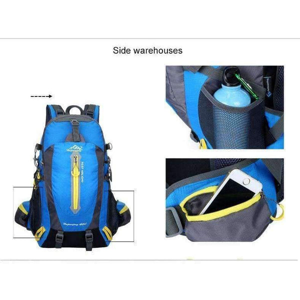 Planet Gates Climbing Backpack Rucksack 40L Outdoor Sports Bag Travel Backpack Camping Hiking Backpack Women Trekking Bag For Men