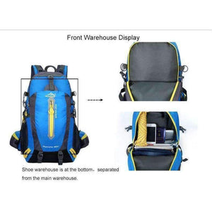 Planet Gates Climbing Backpack Rucksack 40L Outdoor Sports Bag Travel Backpack Camping Hiking Backpack Women Trekking Bag For Men