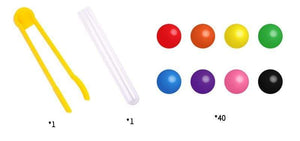 Planet Gates Clip Beads Test Tube Toy Children Logic Concentration Fine Motor Training Game Montessori Teaching Aids Educational Toy For Kids