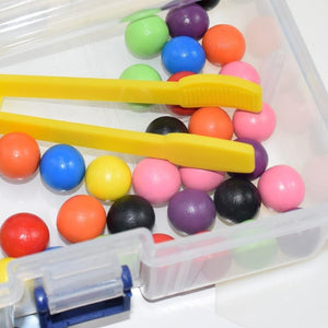 Planet Gates Clip Beads Test Tube Toy Children Logic Concentration Fine Motor Training Game Montessori Teaching Aids Educational Toy for Kids