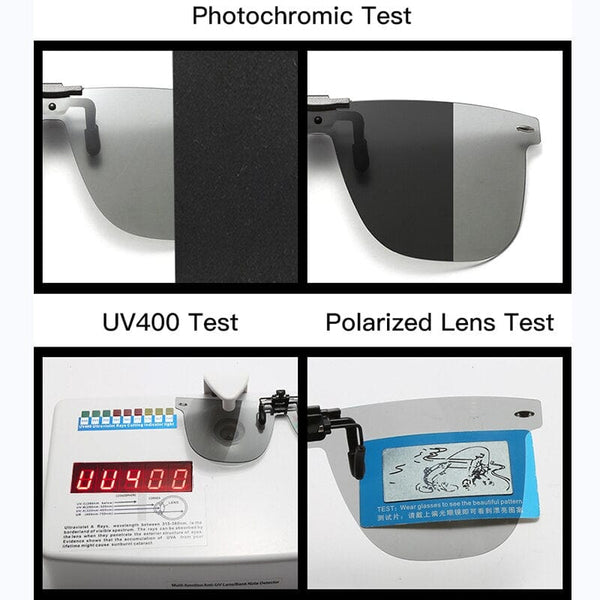 Planet Gates Clip On Sunglasses For Men Polarized Lens Square Sunglasses Night Vision Driver Glasses Fishing Eyewear Flip Up Luxury Oculos