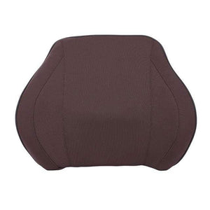 Planet Gates Cloth brown 2 Car Seat Head Neck Rest Massage Auto Pillow Space Memory Neck Headrest Car Cover Vehicular Pillow Seat Headrest Accessories