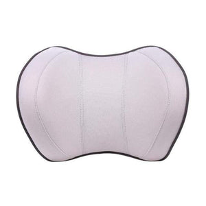 Planet Gates Cloth creamy-white Car Seat Head Neck Rest Massage Auto Pillow Space Memory Neck Headrest Car Cover Vehicular Pillow Seat Headrest Accessories