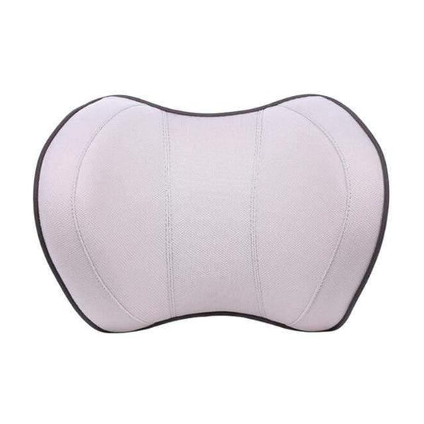 Planet Gates Cloth creamy-white Car Seat Head Neck Rest Massage Auto Pillow Space Memory Neck Headrest Car Cover Vehicular Pillow Seat Headrest Accessories