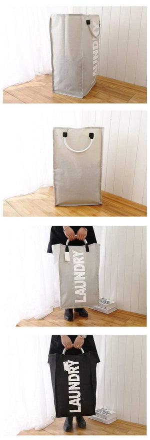 Planet Gates Cloth Laundry Basket Storage Bag Alloy Handle Laundry Hamper Waterproof Oxford Toy Organizer Large Capacity Laundry Bag New