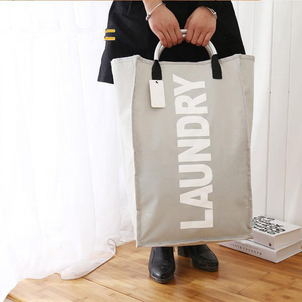 Planet Gates Cloth Laundry Basket Storage Bag Alloy Handle Laundry Hamper Waterproof Oxford Toy Organizer Large Capacity Laundry Bag New